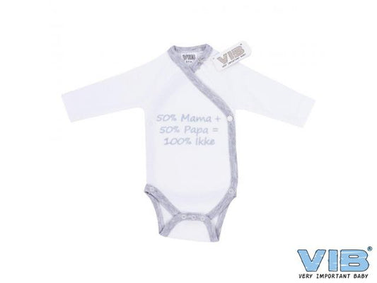 VIB Romper 50% mama 50% papa = 100% ikke