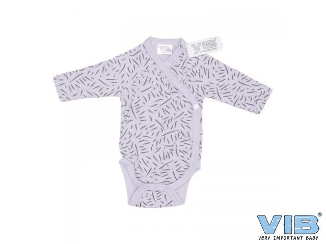 VIB Romper Tijgerprint lila