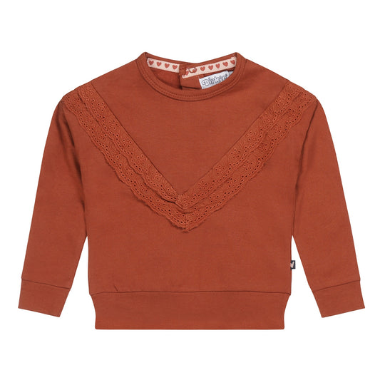 Dirkje meisjes sweater arabian spice