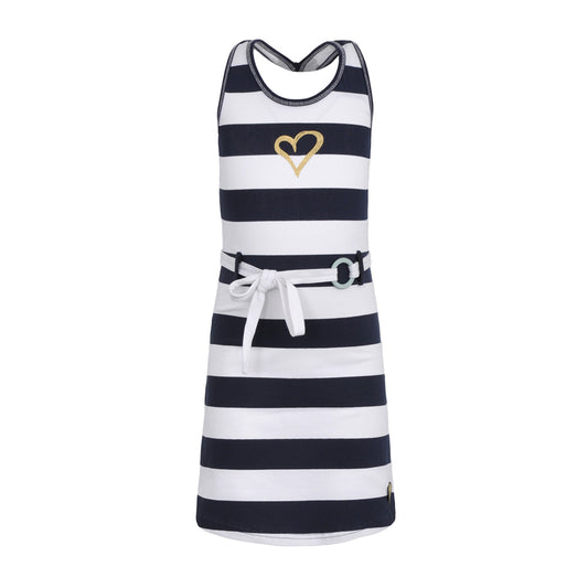 Lofff fancy dress Block Stripe 2 Blue White